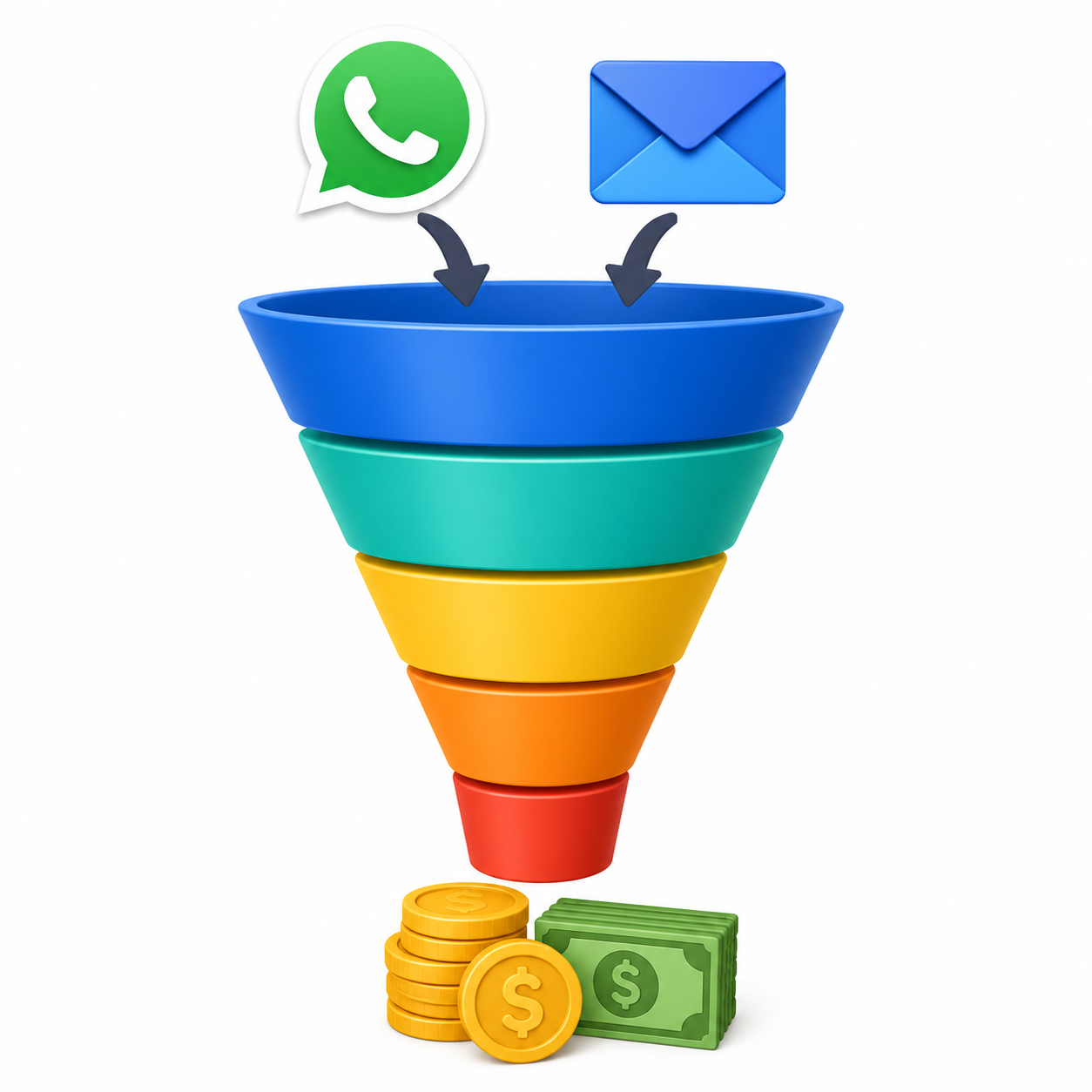 whatsapp y email marketing